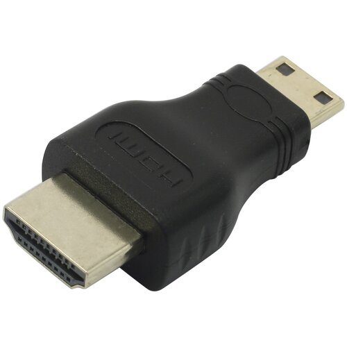 Переходник HDMI (M) - Mini HDMI (M), ExeGate EX-HDMI-MMC (EX287531RUS) переходник видео exegate ex hdmi90 fml hdmi f hdmi m чёрный