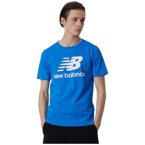 Футболка New Balance Essentials Stacked Logo Tee Мужчины MT01575-SBU XS