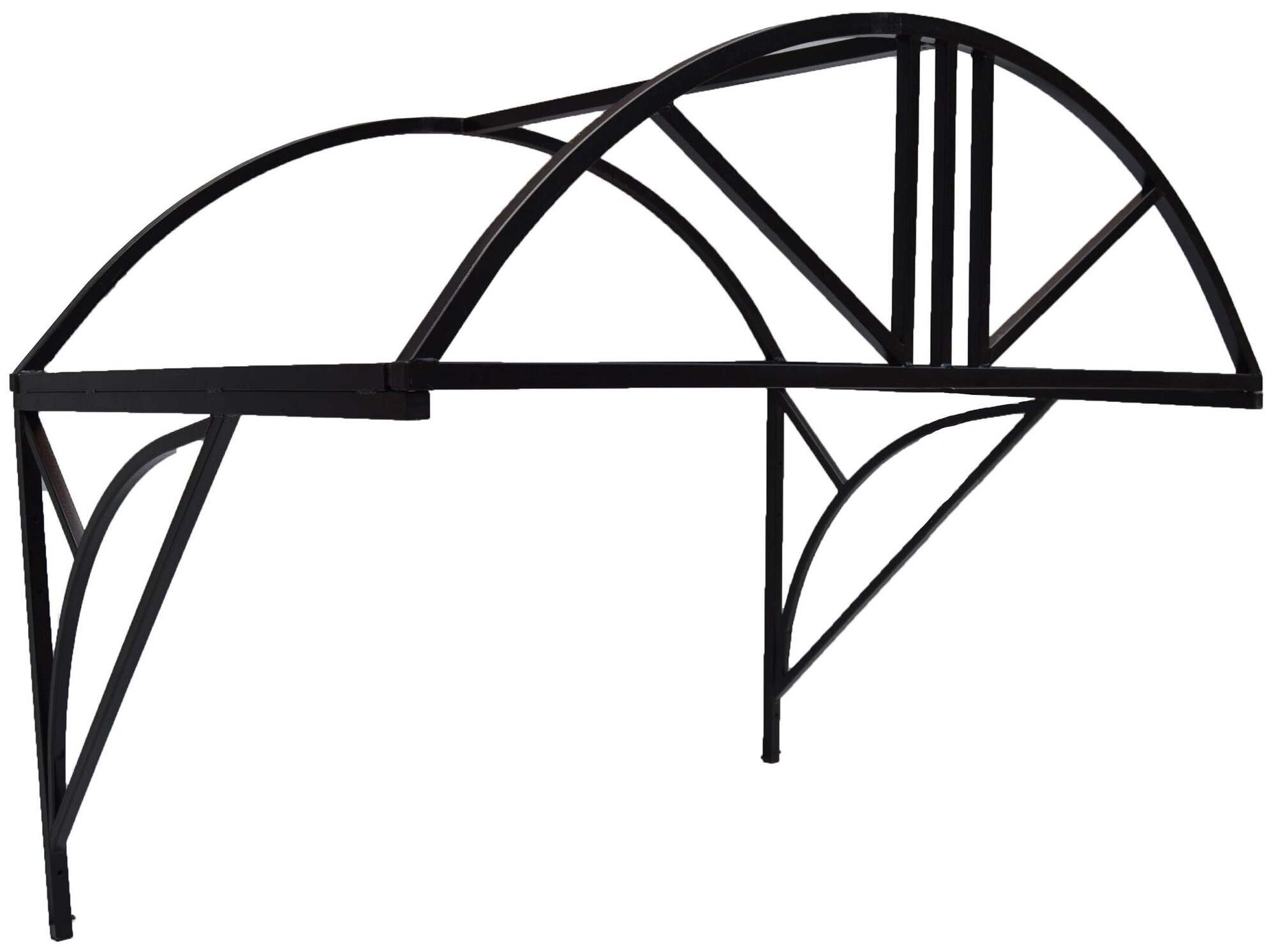 Козырек над крыльцом арочный 1,5 метра. Классик G-3 Усиленный - фотография № 8