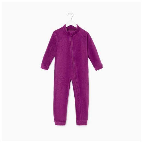 Комбинезон Юниор Текстиль, размер 28, красный, фиолетовый юниор текстиль платье для девочки цвет фуксия синий рост 104 см