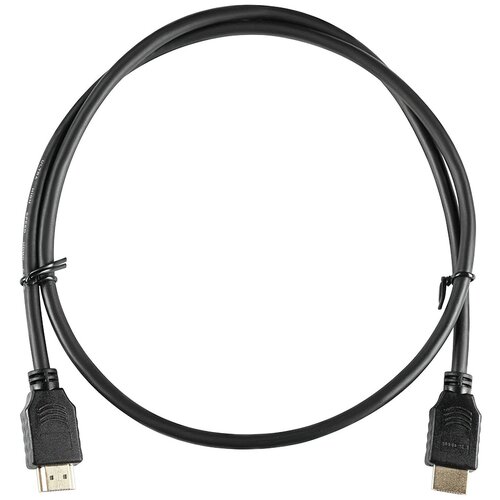 Кабель Buro BHP-HDMI-2.1-1 (HDMI M - HDMI M) 1 м (черный)