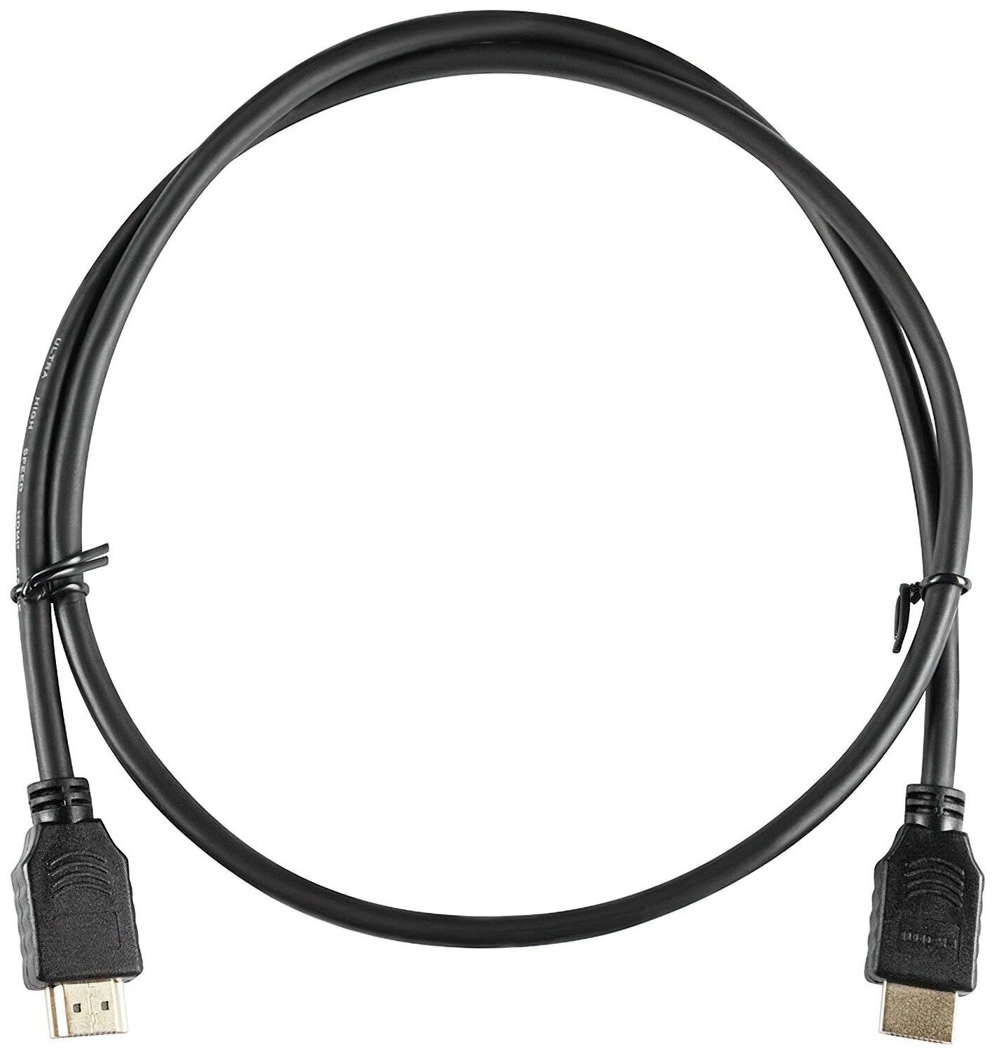 Кабель Buro BHP-HDMI-2.1-1 HDMI (m)/HDMI (m), ver 2.1, 1м. - фото №1