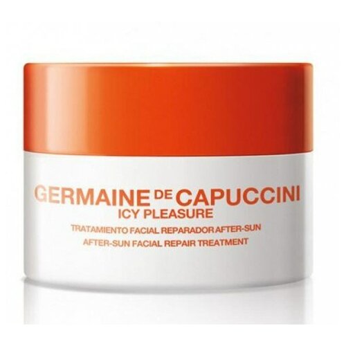 Golden Caresse Icy Pleasure After-SunFac Repair Treatment - Охлаждающий восстанавливающий крем для лица после загара