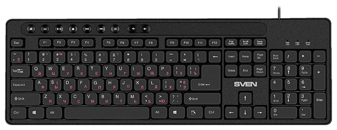 Клавиатура KB-C3060 (113 кл.)