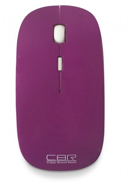 Мышь CBR CM700 беcпроводная 1600dpi фиолетовая