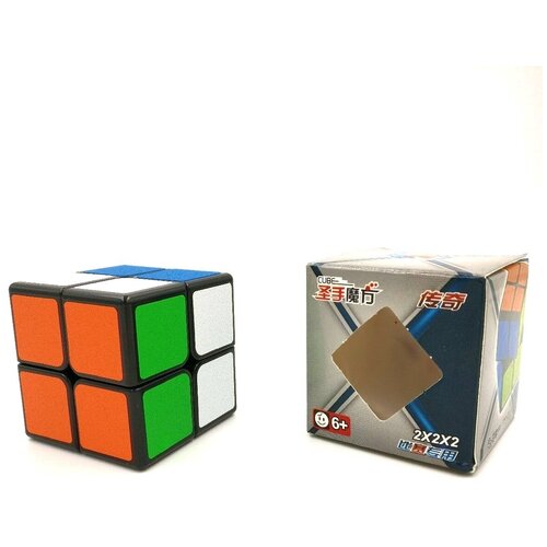 Кубик Рубика для спидкубинга 2х2х2 Shengshou Legend черный