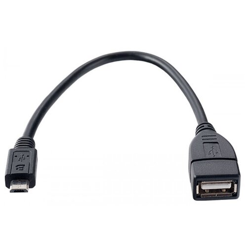 PERFEO Кабель USB2.0 A розетка - Micro USB вилка (OTG), длина 0,2 м. (U4202)