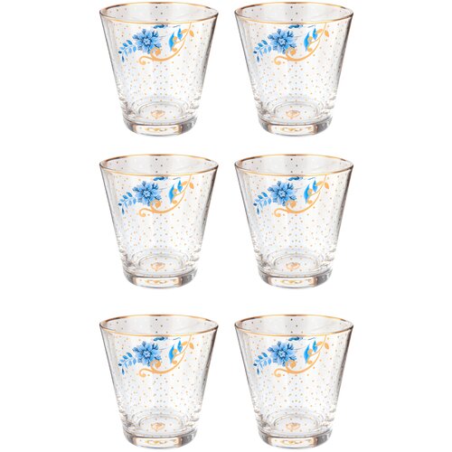 Набор из 6-ти стаканов для воды Pip Studio Royal Golden Dots, 270 мл, 51.131.013