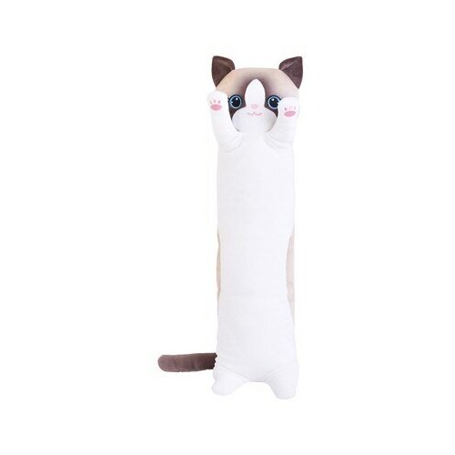 фото Мягкая игрушка кошка подушка сиамская 90 см panawealth inter holdings