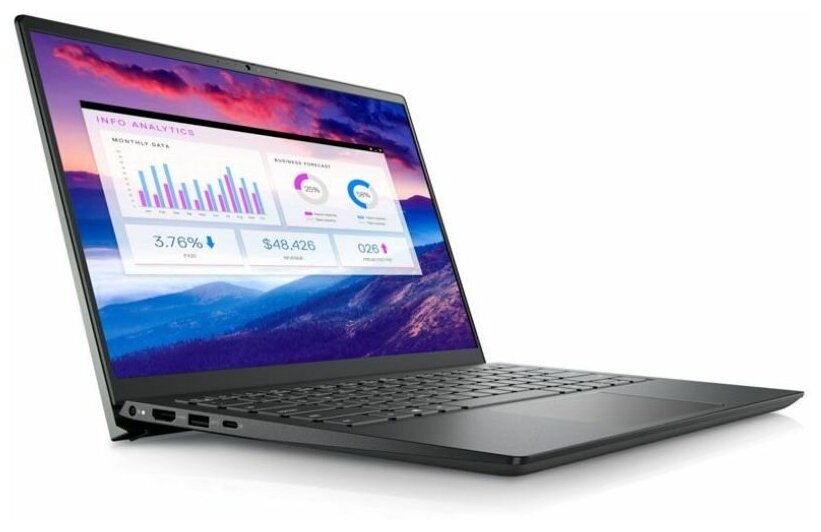 Ноутбук Dell Vostro 5510-5647 Intel Core i5 11320H 32 GHz - 45 GHz 8192 Mb 156 Full HD 1920x1080 256 Gb SSD DVD нет Intel Iris Xe Graphics Windows 11 Home