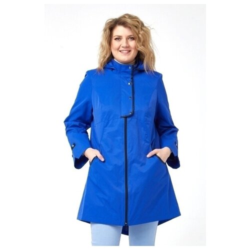 Плащ Жанна на подкладке, трапециевидный силуэт