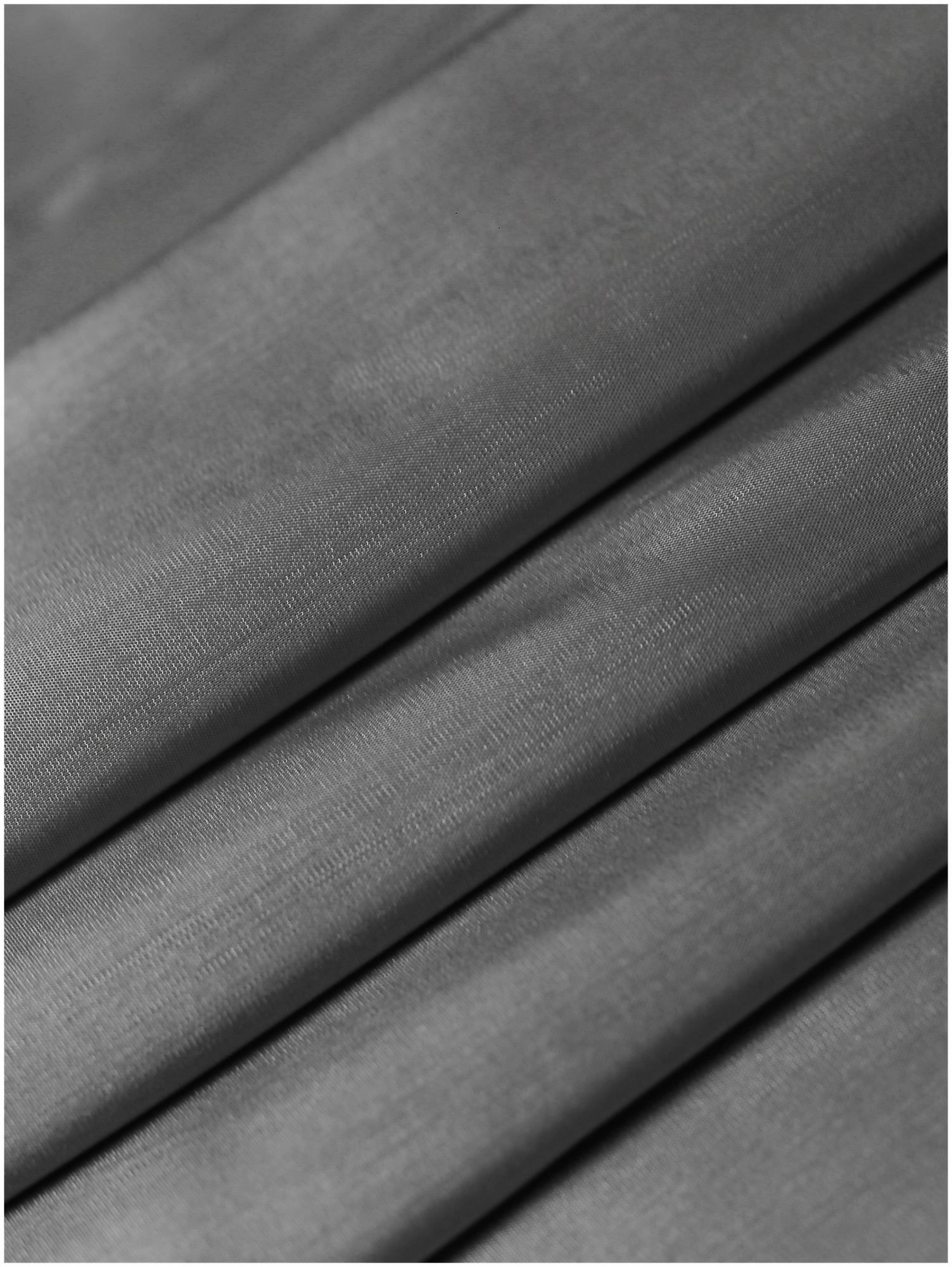 Ткань подкладочная серая для одежды MDC FABRICS VPSP75\GREY однотонная для шитья. Премиум качество. Поливискоза, стрейч. Отрез 1 метр