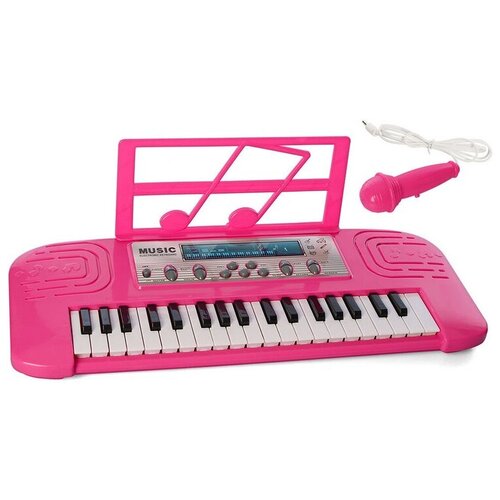 Синтезатор Детский С Микрофоном Пианино Детское Музыкальное Развивающая Игрушка Для Мальчиков Для Девочек Для Малышей Для Детей Музыкальный Инструмент