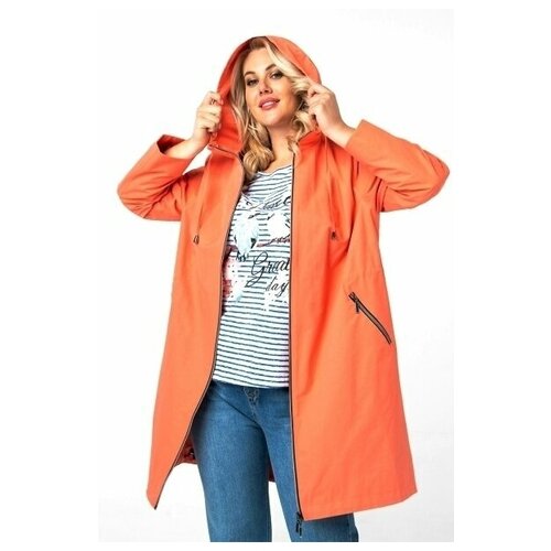 Плащ Верона на подкладке, прямой силуэт