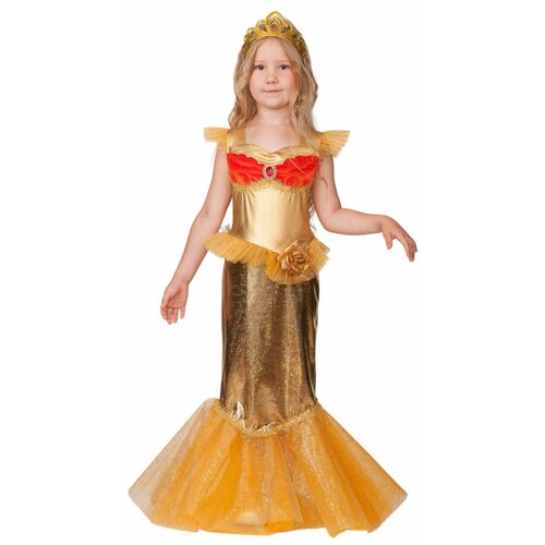 Батик Карнавальный костюм Золотая рыбка, рост 128 см 21-15-128-64