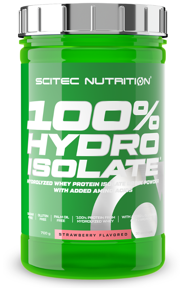 Scitec Nutrition 100% Hydro Isolate 700 гр, клубника