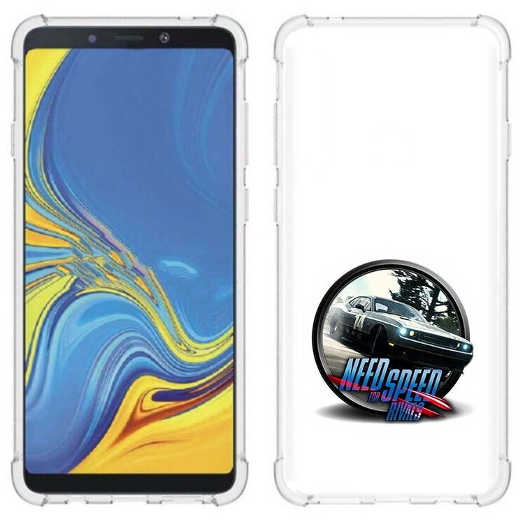 Чехол задняя-панель-накладка-бампер MyPads Гонки для Samsung Galaxy A9 (2018) SM-A920F/Samsung Galaxy A9s противоударный