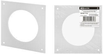 Пластина настенная для круглых воздуховодов, D100, TDM