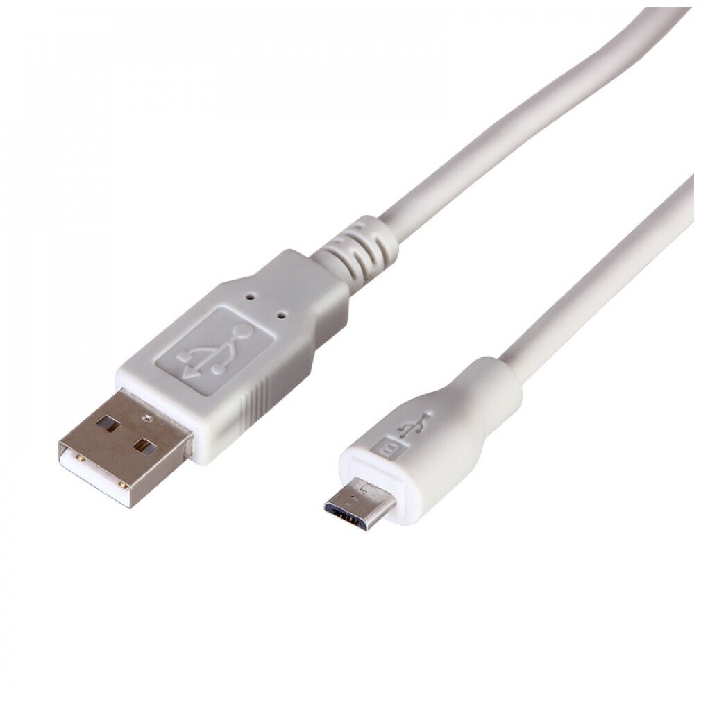 REXANT Шнур micro USB male - USB-A male 3M 18-1166