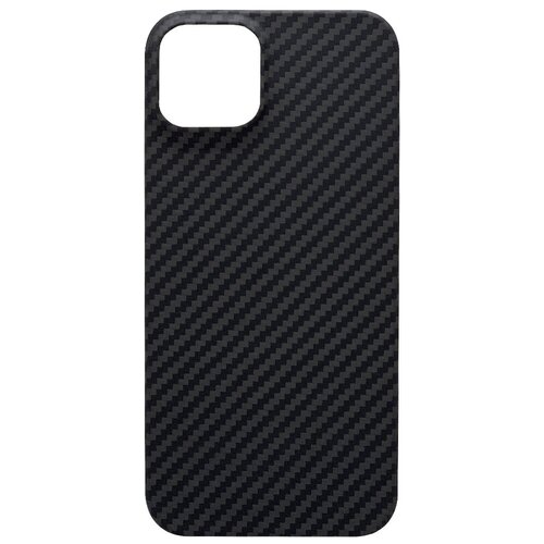 Карбоновый чехол для iPhone 13, iGrape (Черный)