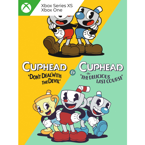 Cuphead + дополнение The Delicious Last Course для Xbox One и Xbox Series X|S и PC (ПК), русский перевод, электронный ключ
