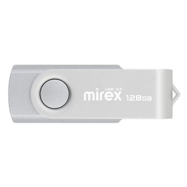 Флеш-диск Mirex SWIVEL SILVER 128GB 13600-FM3SS128