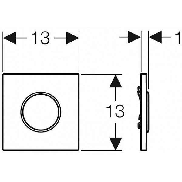 Кнопка смыва Geberit - фото №15