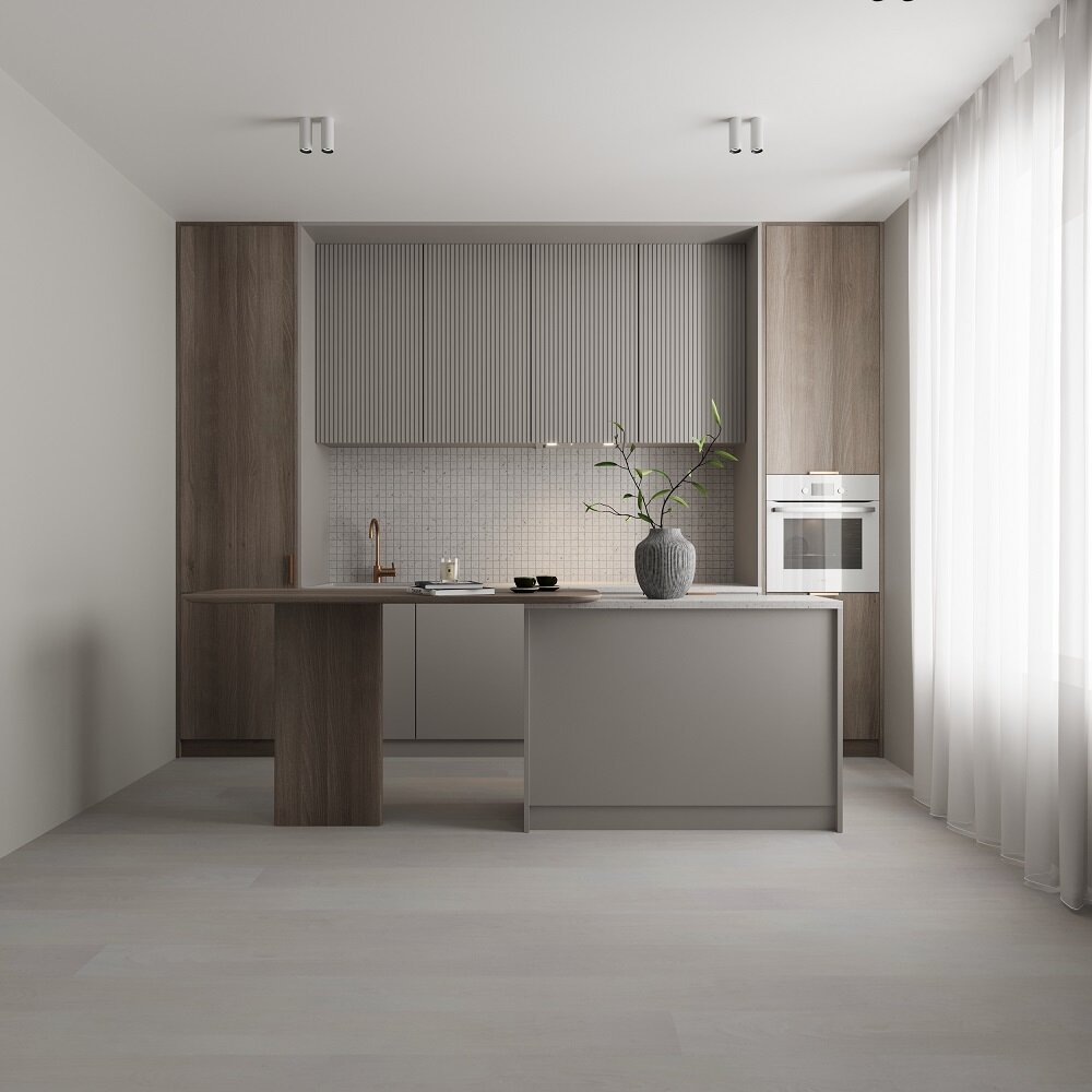 фото SPC плитка UNIQUARZ Дуб Винченца 43 класс толщина 3.6 мм 2.233 м²