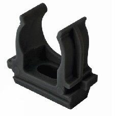 Держатель для трубы 32мм черный PlexUp 50шт