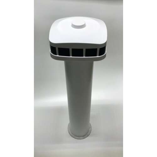 фото Клапан инфильтрации воздуха airone кив к1 100 1м с выходом стенным из нержавеющей стали