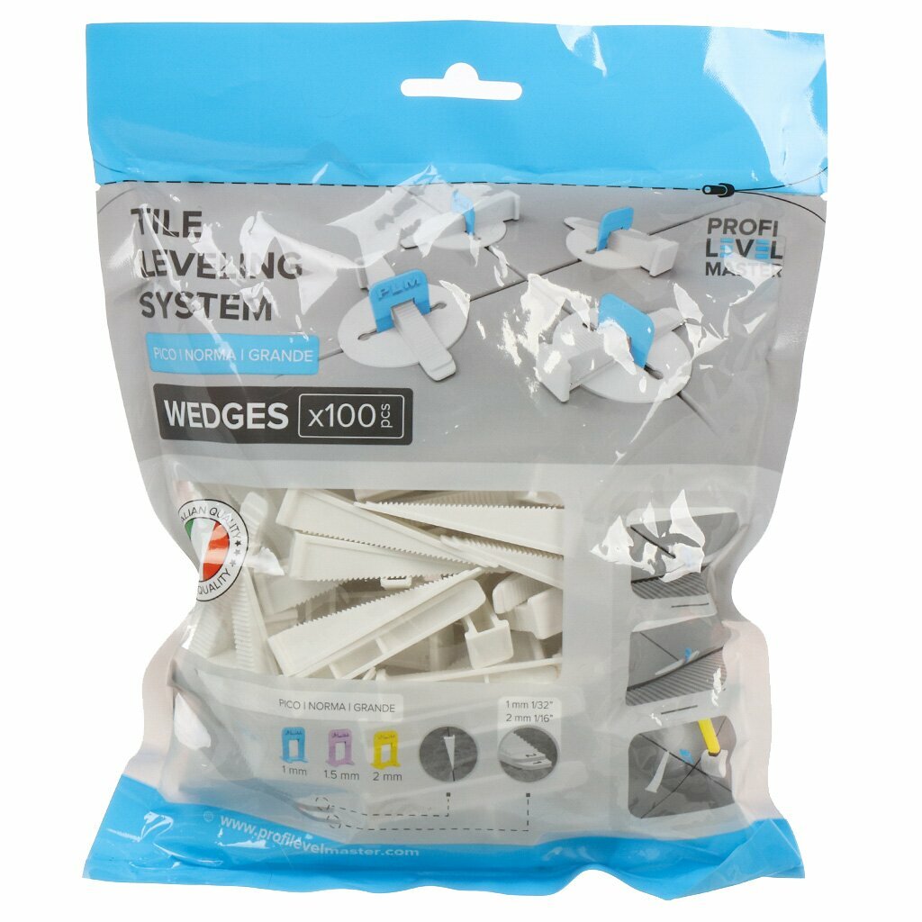 Клинья для плитки 100 шт PLM малые 00-00002017