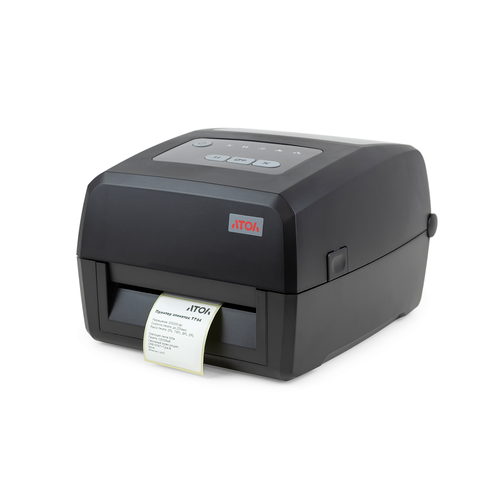 Принтер этикеток АТОЛ TT44, термотрансфертная печать, 203 dpi, USB, RS-232, Ethernet, ширина печати 108 мм, скорость печати 203 мм/с.