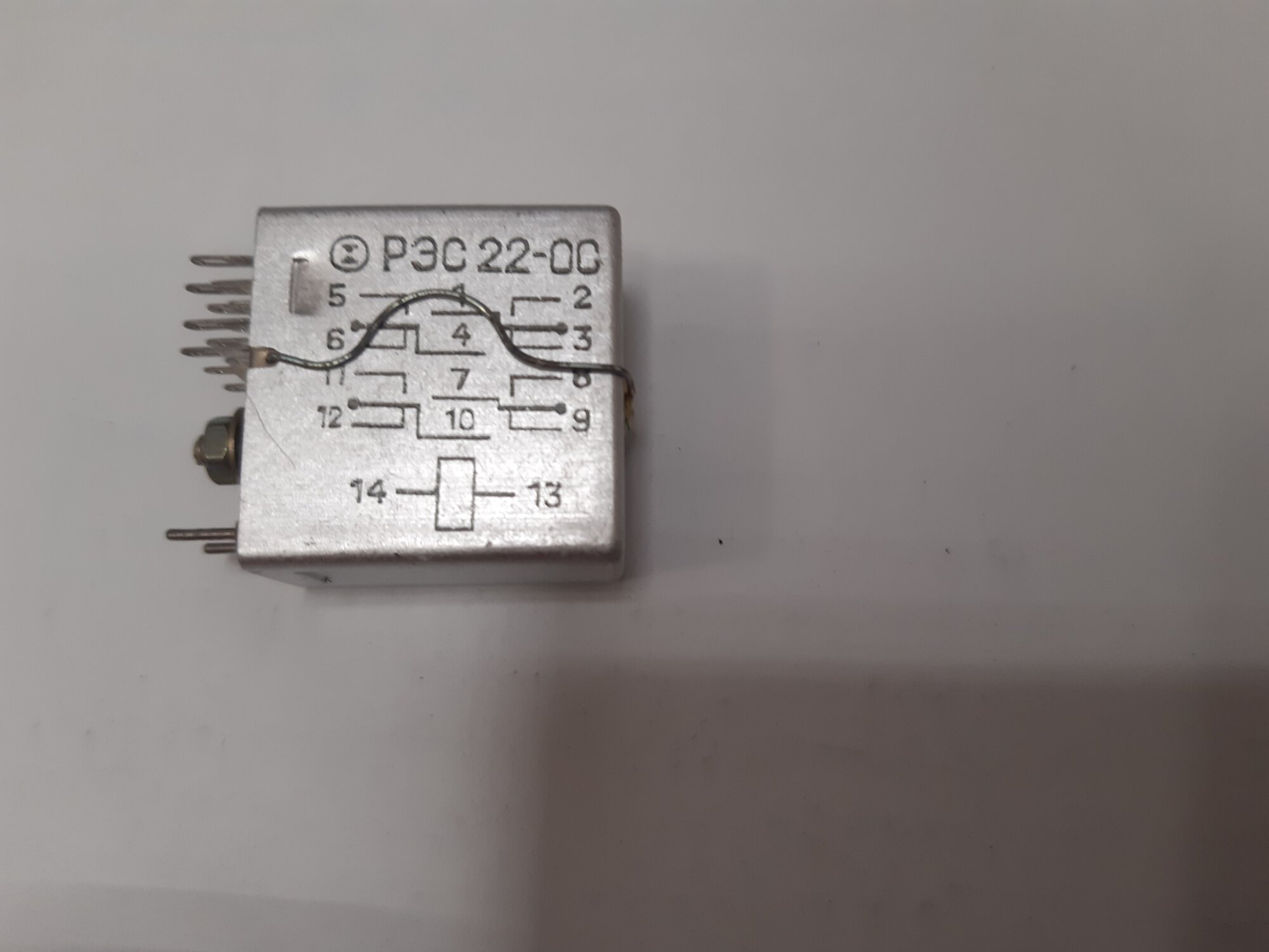 Рэле РЭС 22-ОС паспорт РФ4500 163 1974год — фото 1