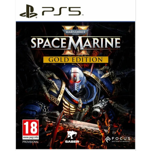 Игра Warhammer 40000 Space Marine 2 Gold Edition диск русская озвучка 9990₽