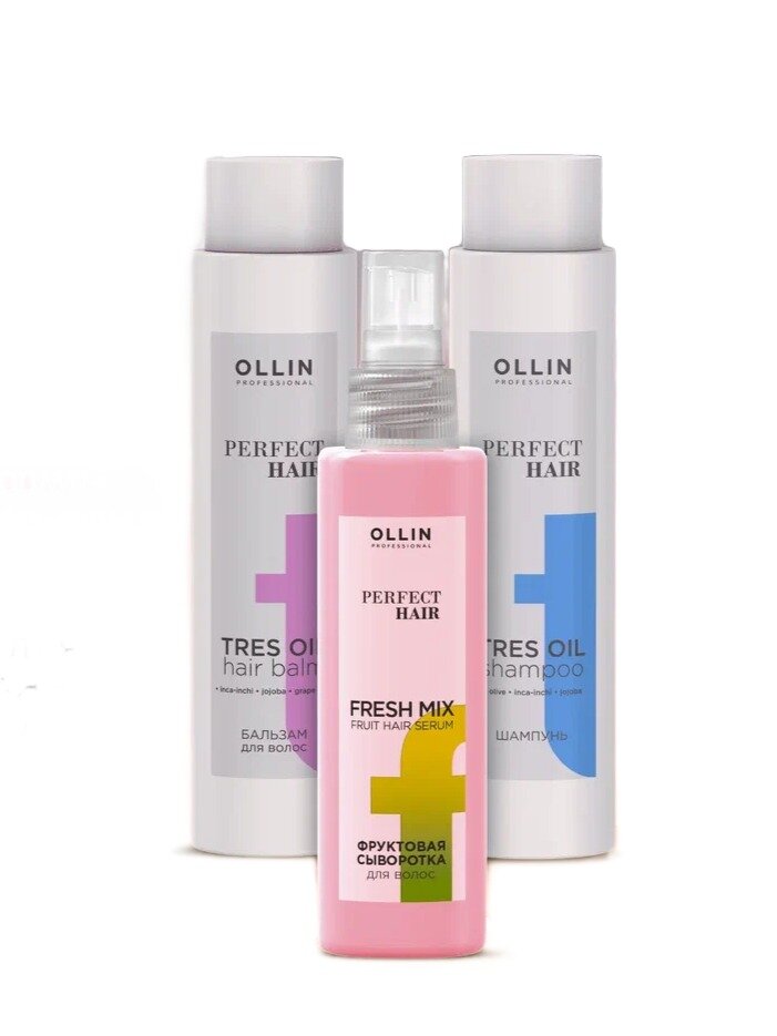 Набор Ollin Professional Perfect Hair Ollin, для всех типов волос, восстановление и увлажнение