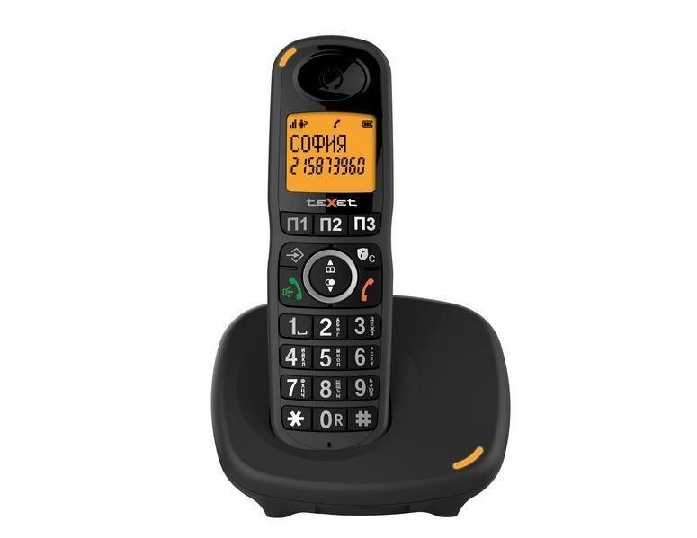 Радиотелефон teXet TX-D8905A Черный
