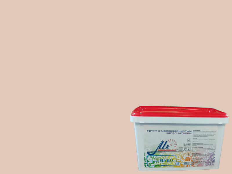 Грунт ВД АК тонирующий с Мелкозернистым наполнителем Мраморикс  нано под ДП  Молочный шоколад  2 5кг