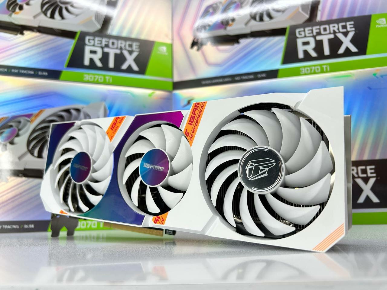 Видеокарта iGame RTX 3070 TI Ultra OC 8GB — фото 1