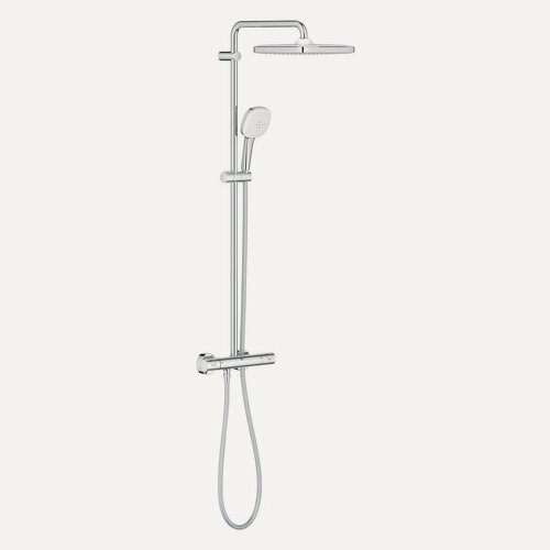 Изображение товара Душевая система Grohe Tempesta 250 Cube 26689001 с термостатом, хром