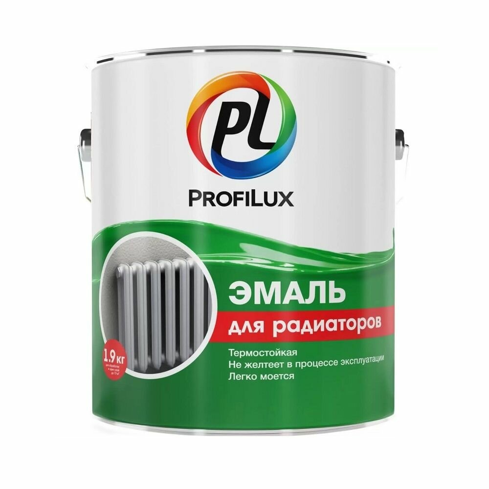 Эмаль для радиаторов на алкидной основе ProfiLux полуматовая (19кг)