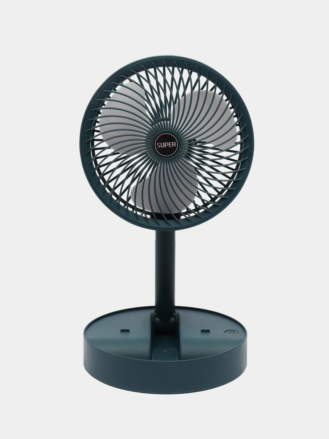 Вентилятор настольный, портативный, беспроводной, бесшумный, 3 скорости, зеленый, зеленый