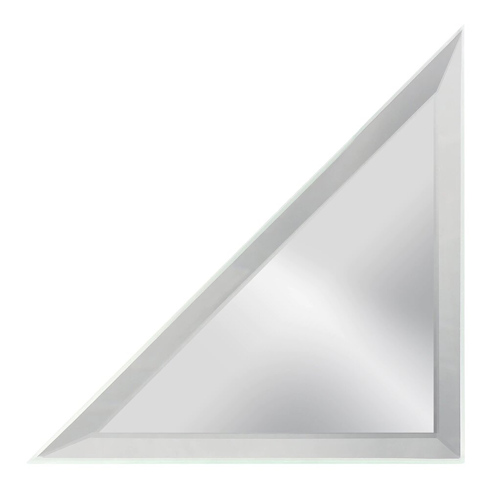 Плитка зеркальная Омега Гласс 150х150 мм треугольник с фацетом