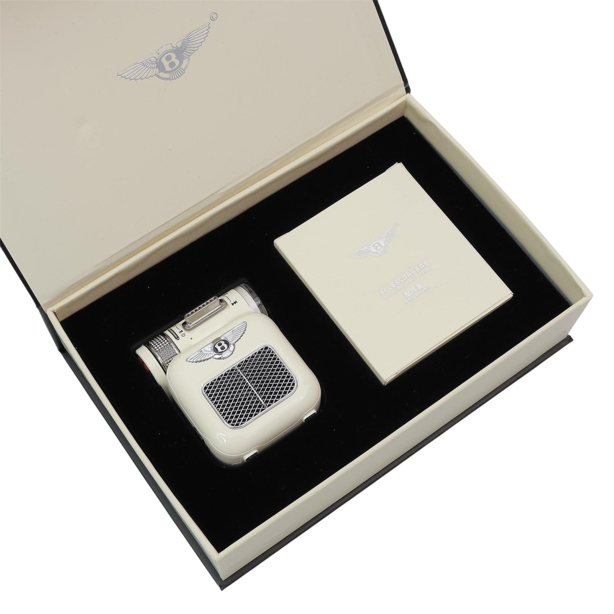 Bentley M3 премиальная мини колонка, молочный, Bluetooth 5.0, для подарка, премиум аудитория