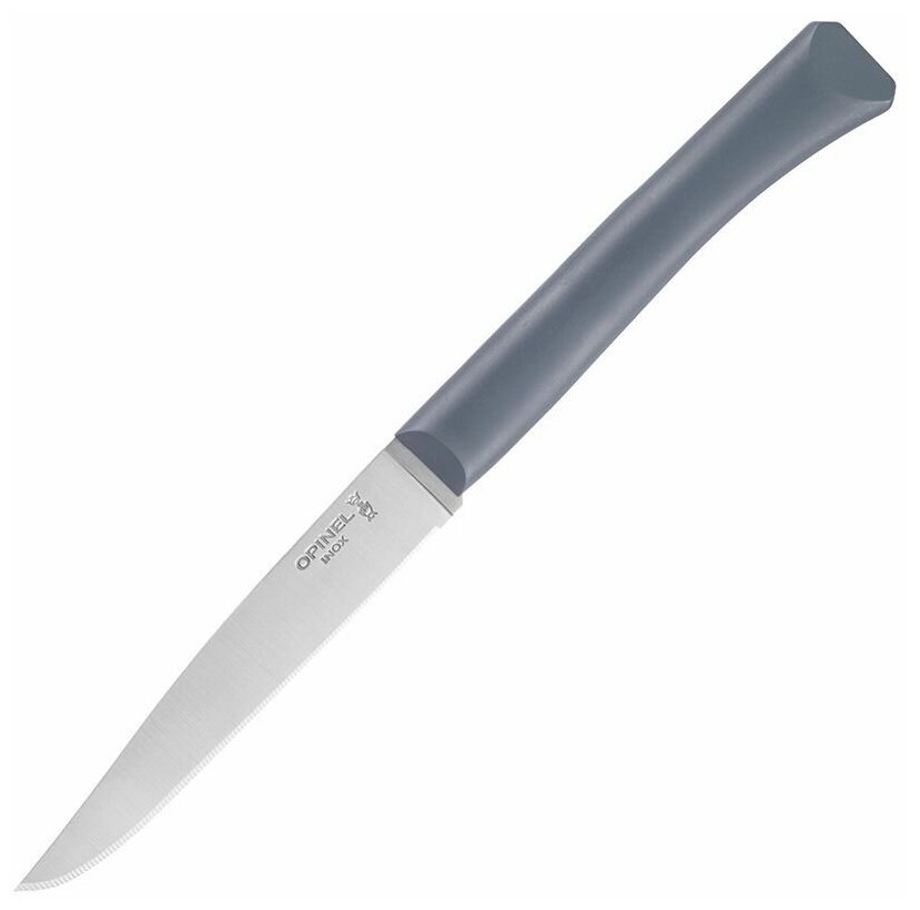 Нож столовый Opinel N°125, полимерная ручка, нержавеющая сталь антрацит