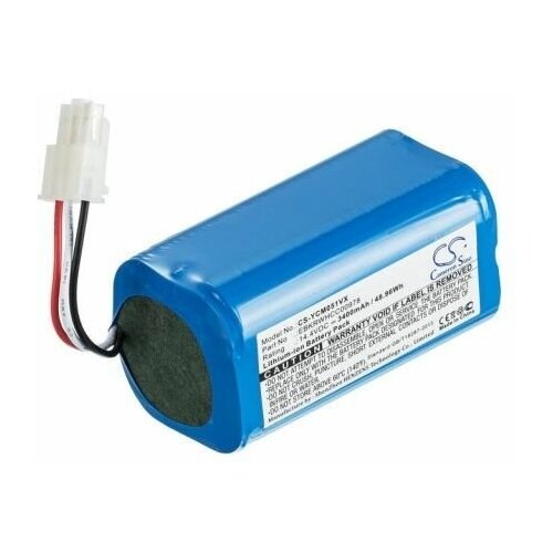Аккумулятор Pitatel для пылесосов iClebo Arte, Pop, Smart, Li-Ion 14.4V 3400mAh