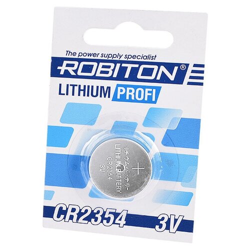 Батарейка ROBITON PROFI R-CR2354, 3 В BL1 батарейка cr123a robiton profi r cr123a bl1 13263