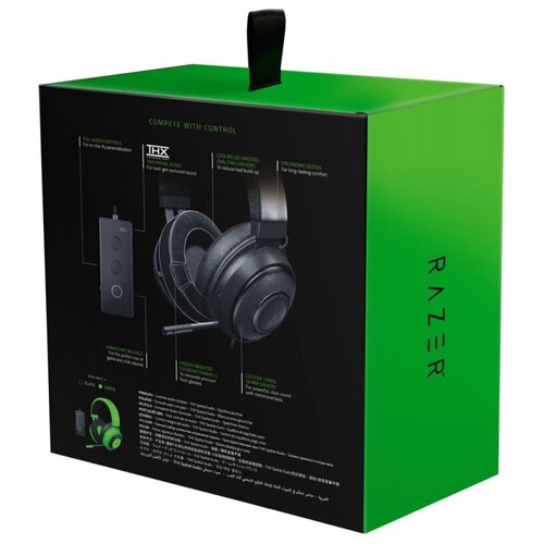 Наушники с микрофоном Razer Kraken Tournament черный 2м мониторы оголовье RZ04-02051000-R3M1 1337000₽