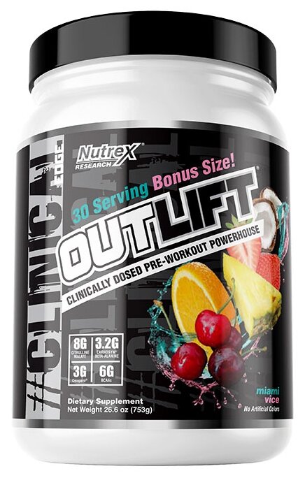   Nutrex Outlift 744  Miami Vice