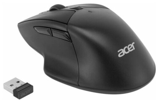 Мышь беспроводная ACER OMR150 черный USB 1545706