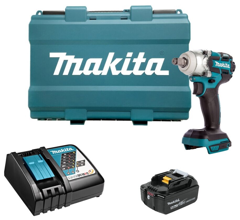 Makita Гайковерт ударный аккумуляторный DTW285RTK Makita